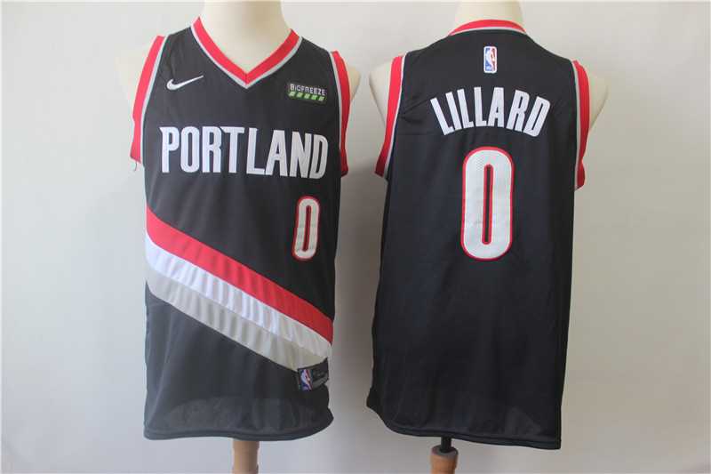 Blazers 0 Damian Lillard Black Swingman Jersey,We sell and wholesale Blazers 0 Damian Lillard Black Swingman Jersey on line form chian!